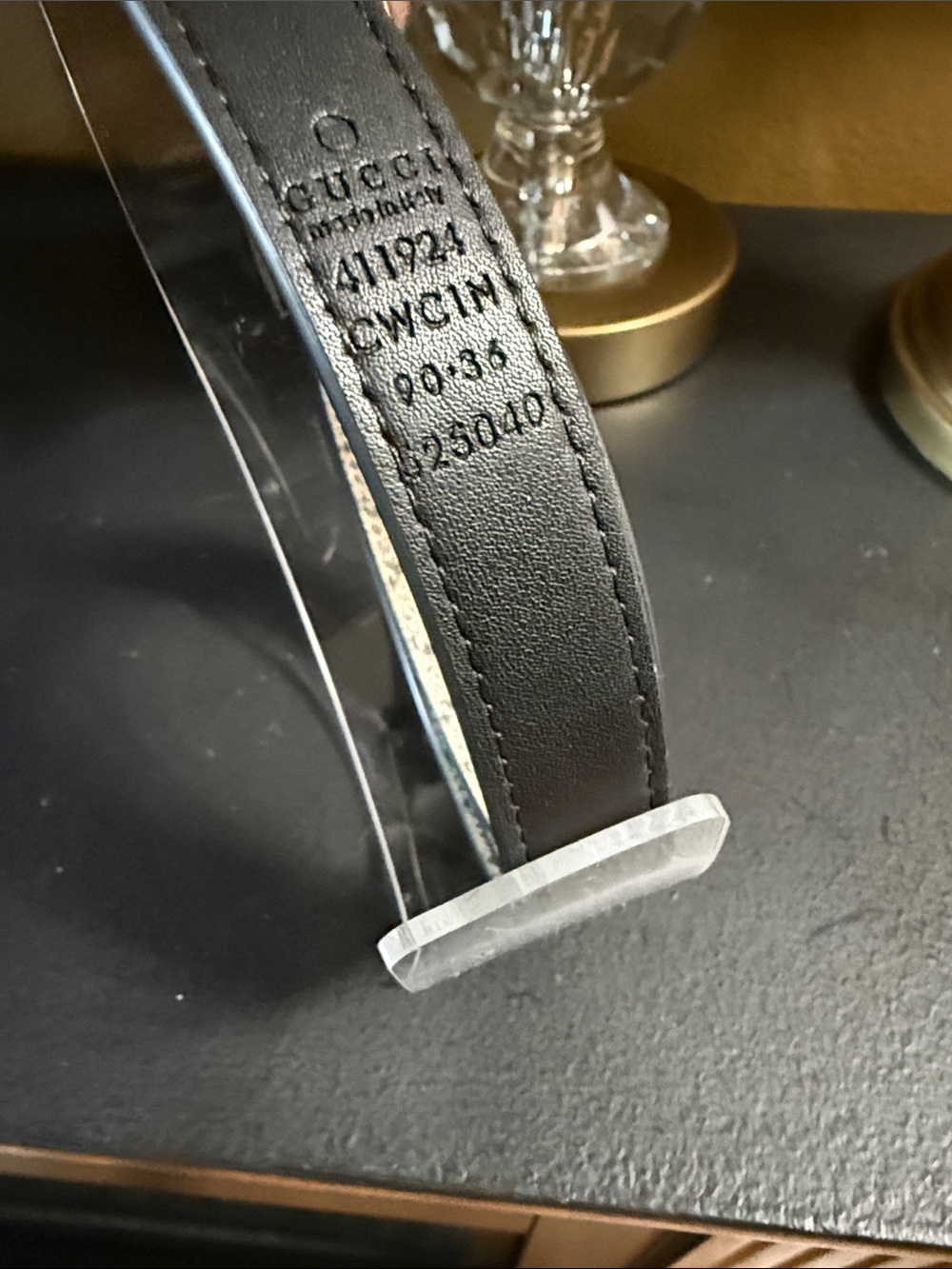 Gucci Double Sided Twisted Belt - Picture 2 of 3